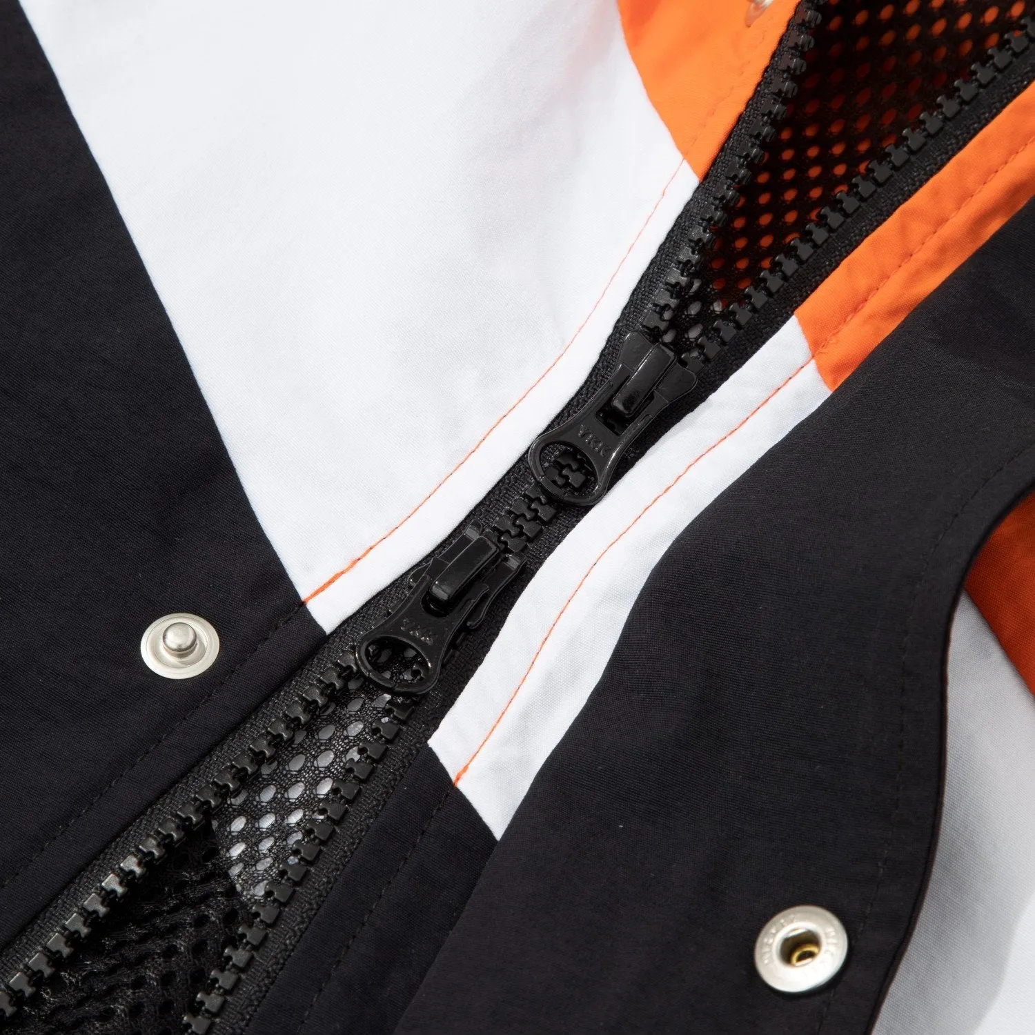 PANELED ZIP JACKET