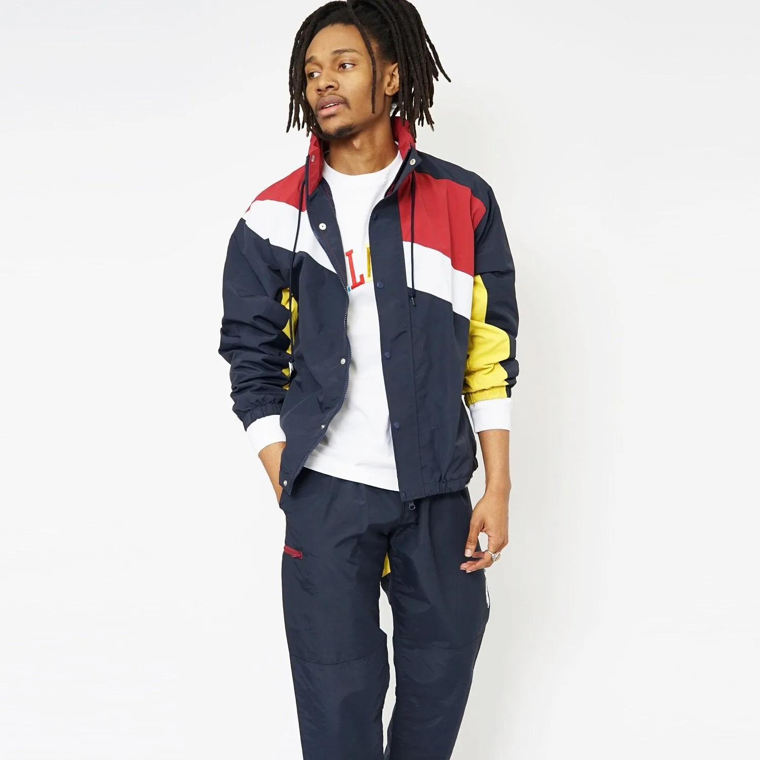 PANELED ZIP JACKET